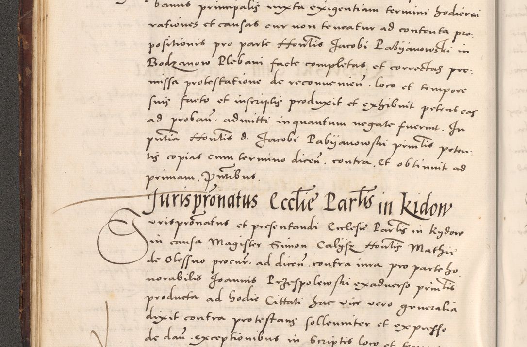 Zdjęcie nr 48 dla obiektu archiwalnego: Acta actorum causarum, sentenciarum tam diffinitivarum quam interloquutoriarum, decretorum, obligationum, quietationum et constitucionum procuratorum coram reverendo domino Bartholomeo Ganthkowsky cancellario Gnesnensi, archidiacono et reverendissimi in Christo patris domini Andree Dei gratia episcopi Cracoviensis vicario in spiritualibus generali Cracoviensi ad annum Domini millesimum quingentesimum quingentesimum primum, cuius indictio nona, pontificatus sanctissimi in Christo patris domini Julii divina providencia pape tercii, annus secundus (sic!) felici omine incipiutur.