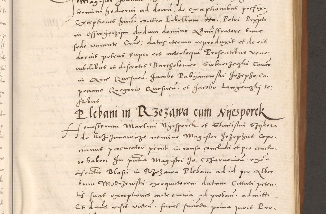 Zdjęcie nr 45 dla obiektu archiwalnego: Acta actorum causarum, sentenciarum tam diffinitivarum quam interloquutoriarum, decretorum, obligationum, quietationum et constitucionum procuratorum coram reverendo domino Bartholomeo Ganthkowsky cancellario Gnesnensi, archidiacono et reverendissimi in Christo patris domini Andree Dei gratia episcopi Cracoviensis vicario in spiritualibus generali Cracoviensi ad annum Domini millesimum quingentesimum quingentesimum primum, cuius indictio nona, pontificatus sanctissimi in Christo patris domini Julii divina providencia pape tercii, annus secundus (sic!) felici omine incipiutur.