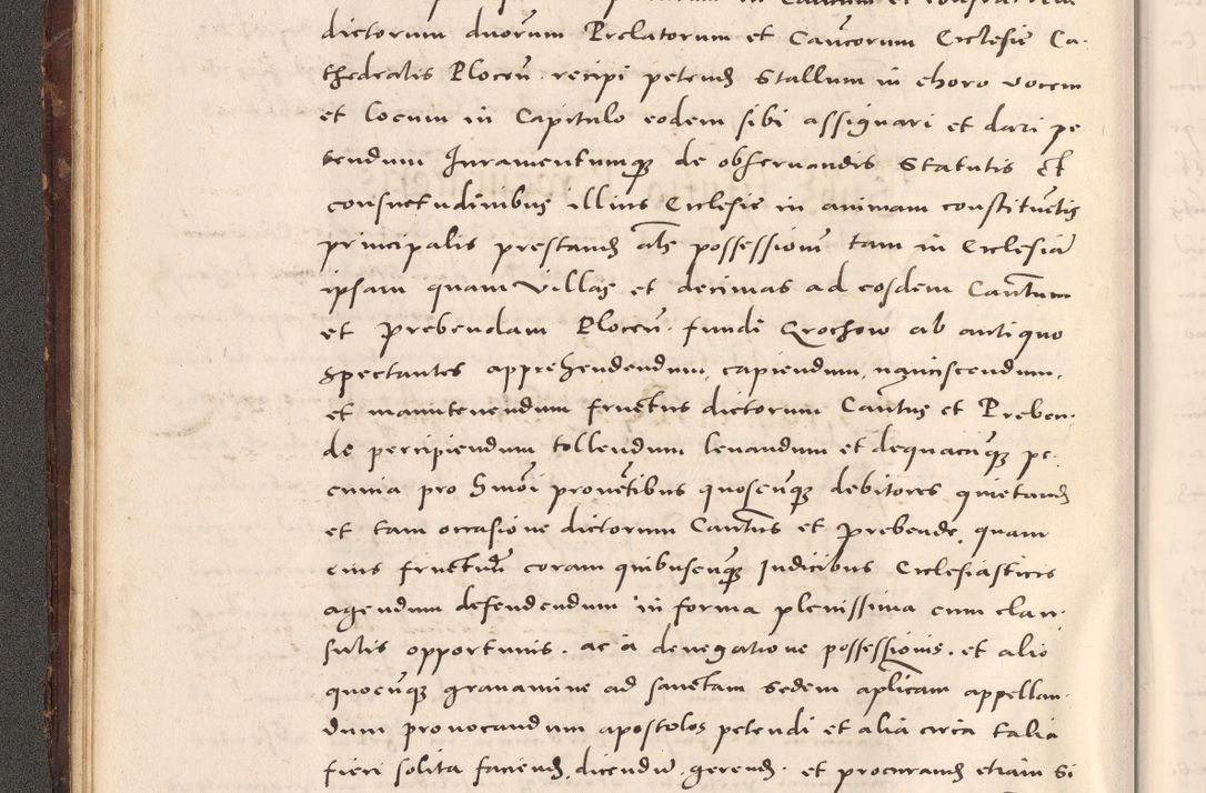 Zdjęcie nr 44 dla obiektu archiwalnego: Acta actorum causarum, sentenciarum tam diffinitivarum quam interloquutoriarum, decretorum, obligationum, quietationum et constitucionum procuratorum coram reverendo domino Bartholomeo Ganthkowsky cancellario Gnesnensi, archidiacono et reverendissimi in Christo patris domini Andree Dei gratia episcopi Cracoviensis vicario in spiritualibus generali Cracoviensi ad annum Domini millesimum quingentesimum quingentesimum primum, cuius indictio nona, pontificatus sanctissimi in Christo patris domini Julii divina providencia pape tercii, annus secundus (sic!) felici omine incipiutur.