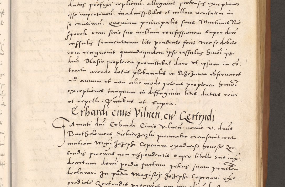 Zdjęcie nr 37 dla obiektu archiwalnego: Acta actorum causarum, sentenciarum tam diffinitivarum quam interloquutoriarum, decretorum, obligationum, quietationum et constitucionum procuratorum coram reverendo domino Bartholomeo Ganthkowsky cancellario Gnesnensi, archidiacono et reverendissimi in Christo patris domini Andree Dei gratia episcopi Cracoviensis vicario in spiritualibus generali Cracoviensi ad annum Domini millesimum quingentesimum quingentesimum primum, cuius indictio nona, pontificatus sanctissimi in Christo patris domini Julii divina providencia pape tercii, annus secundus (sic!) felici omine incipiutur.