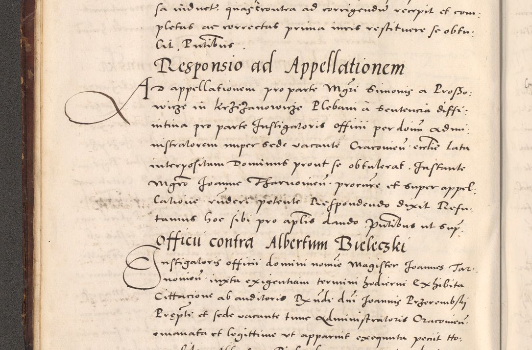 Zdjęcie nr 28 dla obiektu archiwalnego: Acta actorum causarum, sentenciarum tam diffinitivarum quam interloquutoriarum, decretorum, obligationum, quietationum et constitucionum procuratorum coram reverendo domino Bartholomeo Ganthkowsky cancellario Gnesnensi, archidiacono et reverendissimi in Christo patris domini Andree Dei gratia episcopi Cracoviensis vicario in spiritualibus generali Cracoviensi ad annum Domini millesimum quingentesimum quingentesimum primum, cuius indictio nona, pontificatus sanctissimi in Christo patris domini Julii divina providencia pape tercii, annus secundus (sic!) felici omine incipiutur.