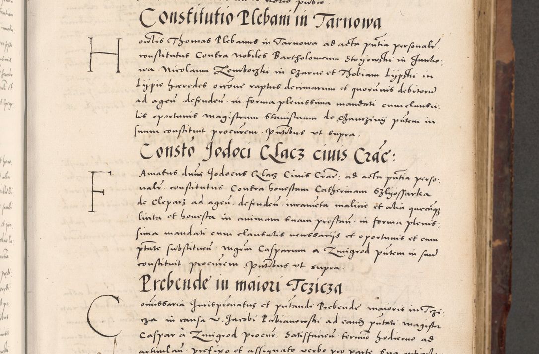 Zdjęcie nr 19 dla obiektu archiwalnego: Acta actorum causarum, sentenciarum tam diffinitivarum quam interloquutoriarum, decretorum, obligationum, quietationum et constitucionum procuratorum coram reverendo domino Bartholomeo Ganthkowski cancellario Gnesnensi, archidiacono et reverendissimi in Christo patris domini Andree Dei gratia episcopi Cracoviensis vicario in spiritualibus generali Cracoviensi ad annum Domini millesimum quingentesimum quingentesimum secundum, cuius indictio decima, pontificatus Julii pape tercii, annus tercius, foeliciter continuantur.