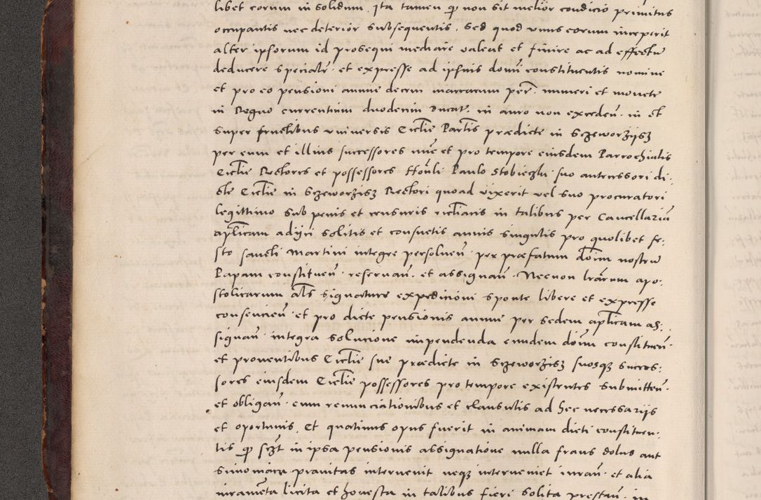 Zdjęcie nr 16 dla obiektu archiwalnego: Acta actorum causarum, sentenciarum tam diffinitivarum quam interloquutoriarum, decretorum, obligationum, quietationum et constitucionum procuratorum coram reverendo domino Bartholomeo Ganthkowski cancellario Gnesnensi, archidiacono et reverendissimi in Christo patris domini Andree Dei gratia episcopi Cracoviensis vicario in spiritualibus generali Cracoviensi ad annum Domini millesimum quingentesimum quingentesimum secundum, cuius indictio decima, pontificatus Julii pape tercii, annus tercius, foeliciter continuantur.