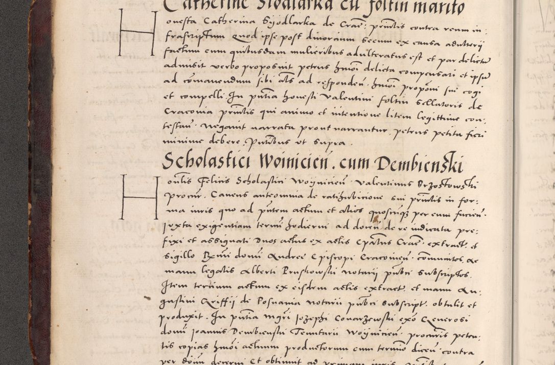 Zdjęcie nr 12 dla obiektu archiwalnego: Acta actorum causarum, sentenciarum tam diffinitivarum quam interloquutoriarum, decretorum, obligationum, quietationum et constitucionum procuratorum coram reverendo domino Bartholomeo Ganthkowski cancellario Gnesnensi, archidiacono et reverendissimi in Christo patris domini Andree Dei gratia episcopi Cracoviensis vicario in spiritualibus generali Cracoviensi ad annum Domini millesimum quingentesimum quingentesimum secundum, cuius indictio decima, pontificatus Julii pape tercii, annus tercius, foeliciter continuantur.