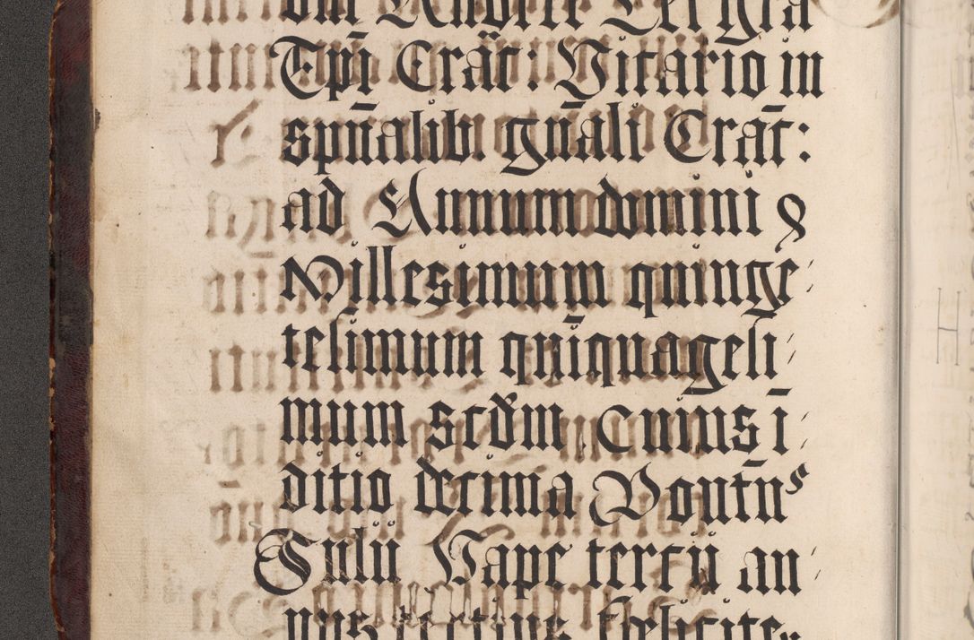 Zdjęcie nr 8 dla obiektu archiwalnego: Acta actorum causarum, sentenciarum tam diffinitivarum quam interloquutoriarum, decretorum, obligationum, quietationum et constitucionum procuratorum coram reverendo domino Bartholomeo Ganthkowski cancellario Gnesnensi, archidiacono et reverendissimi in Christo patris domini Andree Dei gratia episcopi Cracoviensis vicario in spiritualibus generali Cracoviensi ad annum Domini millesimum quingentesimum quingentesimum secundum, cuius indictio decima, pontificatus Julii pape tercii, annus tercius, foeliciter continuantur.