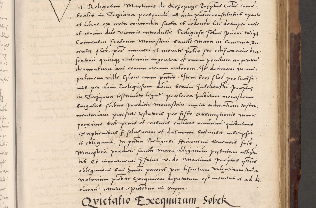 Zdjęcie nr 13 dla obiektu archiwalnego: Acta actorum causarum, sentenciarum tam diffinitivarum quam interloquutoriarum, decretorum, obligationum, quietationum et constitucionum procuratorum coram reverendo domino Bartholomeo Ganthkowski cancellario Gnesnensi, archidiacono et reverendissimi in Christo patris domini Andree Dei gratia episcopi Cracoviensis vicario in spiritualibus generali Cracoviensi ad annum Domini millesimum quingentesimum quingentesimum secundum, cuius indictio decima, pontificatus Julii pape tercii, annus tercius, foeliciter continuantur.