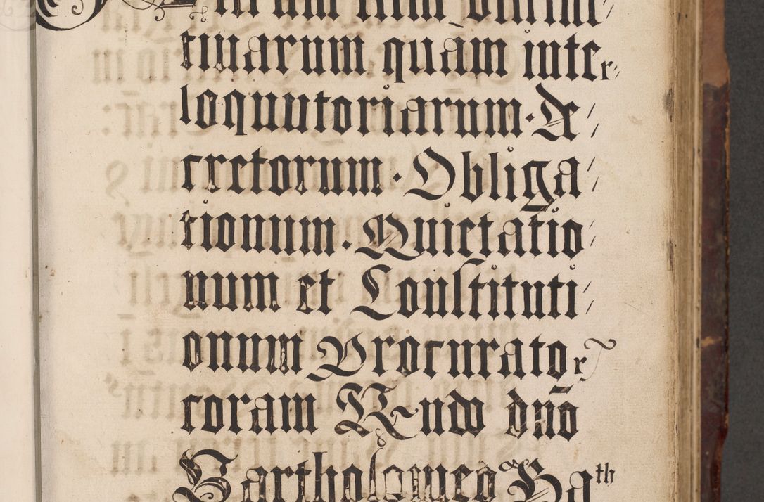 Zdjęcie nr 7 dla obiektu archiwalnego: Acta actorum causarum, sentenciarum tam diffinitivarum quam interloquutoriarum, decretorum, obligationum, quietationum et constitucionum procuratorum coram reverendo domino Bartholomeo Ganthkowski cancellario Gnesnensi, archidiacono et reverendissimi in Christo patris domini Andree Dei gratia episcopi Cracoviensis vicario in spiritualibus generali Cracoviensi ad annum Domini millesimum quingentesimum quingentesimum secundum, cuius indictio decima, pontificatus Julii pape tercii, annus tercius, foeliciter continuantur.