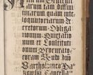 Zdjęcie nr 7 dla obiektu archiwalnego: Acta actorum causarum, sentenciarum tam diffinitivarum quam interloquutoriarum, decretorum, obligationum, quietationum et constitucionum procuratorum coram reverendo domino Bartholomeo Ganthkowski cancellario Gnesnensi, archidiacono et reverendissimi in Christo patris domini Andree Dei gratia episcopi Cracoviensis vicario in spiritualibus generali Cracoviensi ad annum Domini millesimum quingentesimum quingentesimum secundum, cuius indictio decima, pontificatus Julii pape tercii, annus tercius, foeliciter continuantur.