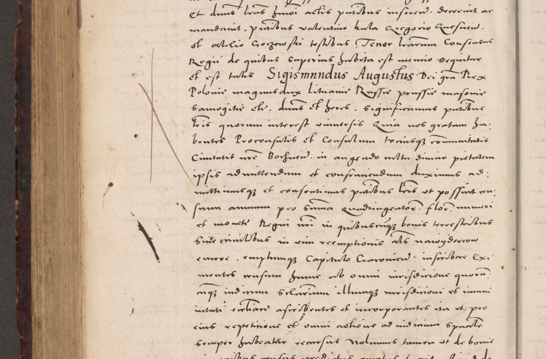 Zdjęcie nr 1190 dla obiektu archiwalnego: Acta actorum causarum, sentenciarum tam diffinitivarum quam interloquutoriarum, decretorum, obligationum, quietationum et constitucionum procuratorum coram reverendo domino Bartholomeo Ganthkowski cancellario Gnesnensi, archidiacono et reverendissimi in Christo patris domini Andree Dei gratia episcopi Cracoviensis vicario in spiritualibus generali Cracoviensi ad annum Domini millesimum quingentesimum quingentesimum secundum, cuius indictio decima, pontificatus Julii pape tercii, annus tercius, foeliciter continuantur.