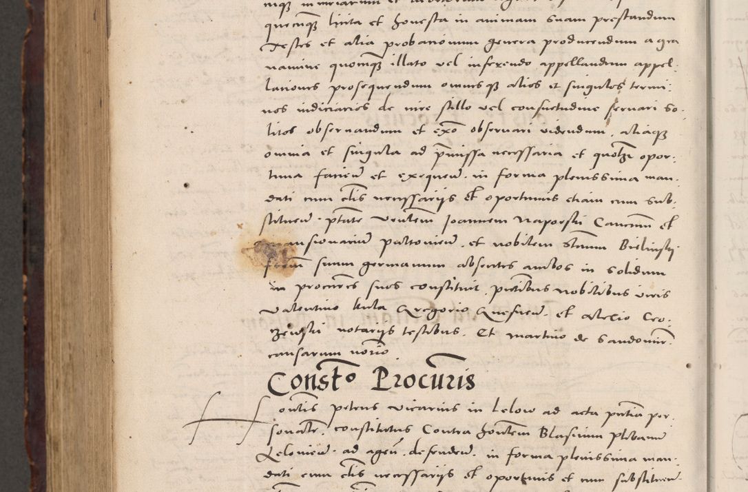 Zdjęcie nr 1188 dla obiektu archiwalnego: Acta actorum causarum, sentenciarum tam diffinitivarum quam interloquutoriarum, decretorum, obligationum, quietationum et constitucionum procuratorum coram reverendo domino Bartholomeo Ganthkowski cancellario Gnesnensi, archidiacono et reverendissimi in Christo patris domini Andree Dei gratia episcopi Cracoviensis vicario in spiritualibus generali Cracoviensi ad annum Domini millesimum quingentesimum quingentesimum secundum, cuius indictio decima, pontificatus Julii pape tercii, annus tercius, foeliciter continuantur.