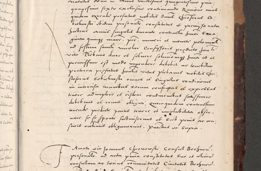 Zdjęcie nr 1189 dla obiektu archiwalnego: Acta actorum causarum, sentenciarum tam diffinitivarum quam interloquutoriarum, decretorum, obligationum, quietationum et constitucionum procuratorum coram reverendo domino Bartholomeo Ganthkowski cancellario Gnesnensi, archidiacono et reverendissimi in Christo patris domini Andree Dei gratia episcopi Cracoviensis vicario in spiritualibus generali Cracoviensi ad annum Domini millesimum quingentesimum quingentesimum secundum, cuius indictio decima, pontificatus Julii pape tercii, annus tercius, foeliciter continuantur.