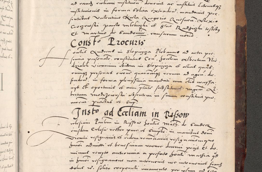 Zdjęcie nr 1187 dla obiektu archiwalnego: Acta actorum causarum, sentenciarum tam diffinitivarum quam interloquutoriarum, decretorum, obligationum, quietationum et constitucionum procuratorum coram reverendo domino Bartholomeo Ganthkowski cancellario Gnesnensi, archidiacono et reverendissimi in Christo patris domini Andree Dei gratia episcopi Cracoviensis vicario in spiritualibus generali Cracoviensi ad annum Domini millesimum quingentesimum quingentesimum secundum, cuius indictio decima, pontificatus Julii pape tercii, annus tercius, foeliciter continuantur.