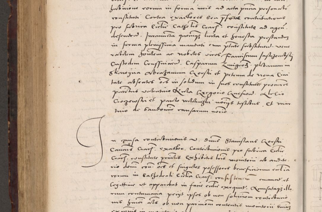 Zdjęcie nr 1180 dla obiektu archiwalnego: Acta actorum causarum, sentenciarum tam diffinitivarum quam interloquutoriarum, decretorum, obligationum, quietationum et constitucionum procuratorum coram reverendo domino Bartholomeo Ganthkowski cancellario Gnesnensi, archidiacono et reverendissimi in Christo patris domini Andree Dei gratia episcopi Cracoviensis vicario in spiritualibus generali Cracoviensi ad annum Domini millesimum quingentesimum quingentesimum secundum, cuius indictio decima, pontificatus Julii pape tercii, annus tercius, foeliciter continuantur.