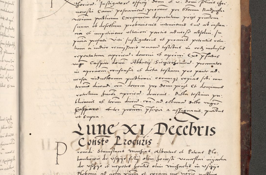 Zdjęcie nr 1181 dla obiektu archiwalnego: Acta actorum causarum, sentenciarum tam diffinitivarum quam interloquutoriarum, decretorum, obligationum, quietationum et constitucionum procuratorum coram reverendo domino Bartholomeo Ganthkowski cancellario Gnesnensi, archidiacono et reverendissimi in Christo patris domini Andree Dei gratia episcopi Cracoviensis vicario in spiritualibus generali Cracoviensi ad annum Domini millesimum quingentesimum quingentesimum secundum, cuius indictio decima, pontificatus Julii pape tercii, annus tercius, foeliciter continuantur.