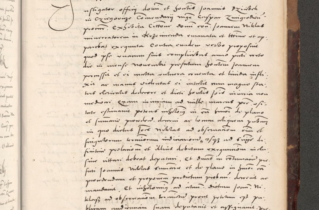 Zdjęcie nr 1173 dla obiektu archiwalnego: Acta actorum causarum, sentenciarum tam diffinitivarum quam interloquutoriarum, decretorum, obligationum, quietationum et constitucionum procuratorum coram reverendo domino Bartholomeo Ganthkowski cancellario Gnesnensi, archidiacono et reverendissimi in Christo patris domini Andree Dei gratia episcopi Cracoviensis vicario in spiritualibus generali Cracoviensi ad annum Domini millesimum quingentesimum quingentesimum secundum, cuius indictio decima, pontificatus Julii pape tercii, annus tercius, foeliciter continuantur.