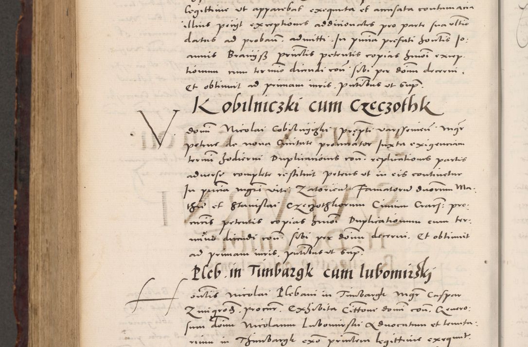 Zdjęcie nr 1172 dla obiektu archiwalnego: Acta actorum causarum, sentenciarum tam diffinitivarum quam interloquutoriarum, decretorum, obligationum, quietationum et constitucionum procuratorum coram reverendo domino Bartholomeo Ganthkowski cancellario Gnesnensi, archidiacono et reverendissimi in Christo patris domini Andree Dei gratia episcopi Cracoviensis vicario in spiritualibus generali Cracoviensi ad annum Domini millesimum quingentesimum quingentesimum secundum, cuius indictio decima, pontificatus Julii pape tercii, annus tercius, foeliciter continuantur.