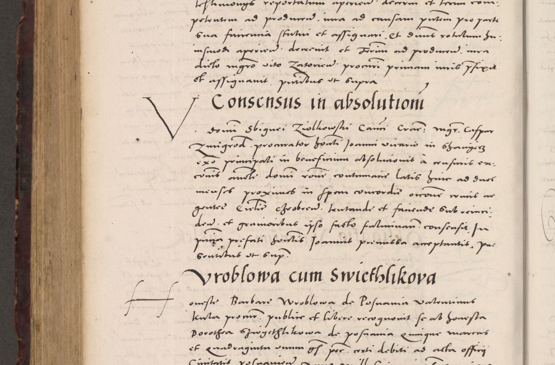 Zdjęcie nr 1164 dla obiektu archiwalnego: Acta actorum causarum, sentenciarum tam diffinitivarum quam interloquutoriarum, decretorum, obligationum, quietationum et constitucionum procuratorum coram reverendo domino Bartholomeo Ganthkowski cancellario Gnesnensi, archidiacono et reverendissimi in Christo patris domini Andree Dei gratia episcopi Cracoviensis vicario in spiritualibus generali Cracoviensi ad annum Domini millesimum quingentesimum quingentesimum secundum, cuius indictio decima, pontificatus Julii pape tercii, annus tercius, foeliciter continuantur.