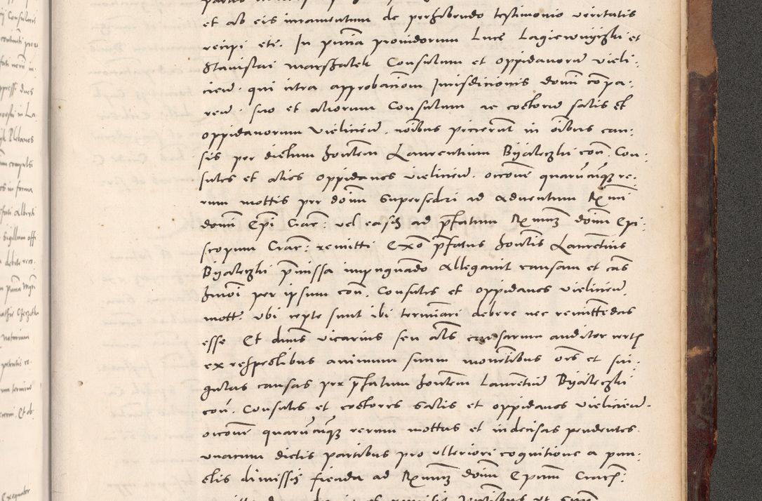 Zdjęcie nr 1169 dla obiektu archiwalnego: Acta actorum causarum, sentenciarum tam diffinitivarum quam interloquutoriarum, decretorum, obligationum, quietationum et constitucionum procuratorum coram reverendo domino Bartholomeo Ganthkowski cancellario Gnesnensi, archidiacono et reverendissimi in Christo patris domini Andree Dei gratia episcopi Cracoviensis vicario in spiritualibus generali Cracoviensi ad annum Domini millesimum quingentesimum quingentesimum secundum, cuius indictio decima, pontificatus Julii pape tercii, annus tercius, foeliciter continuantur.