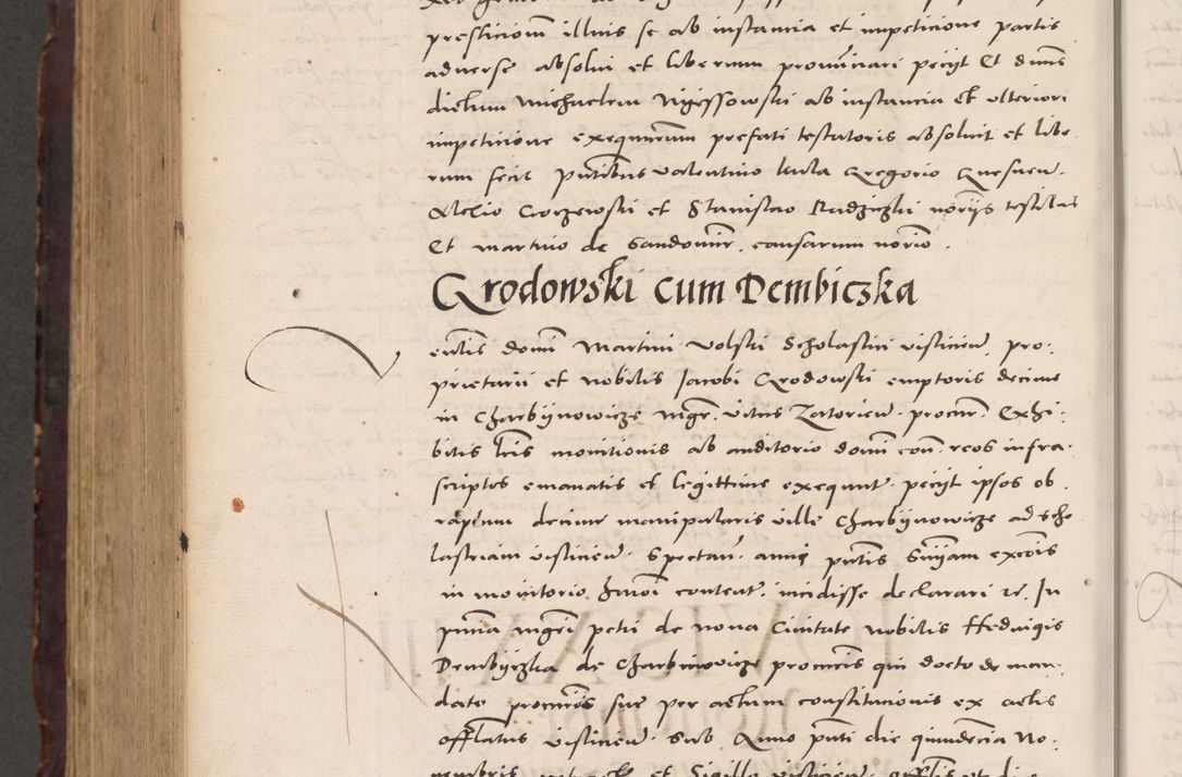 Zdjęcie nr 1162 dla obiektu archiwalnego: Acta actorum causarum, sentenciarum tam diffinitivarum quam interloquutoriarum, decretorum, obligationum, quietationum et constitucionum procuratorum coram reverendo domino Bartholomeo Ganthkowski cancellario Gnesnensi, archidiacono et reverendissimi in Christo patris domini Andree Dei gratia episcopi Cracoviensis vicario in spiritualibus generali Cracoviensi ad annum Domini millesimum quingentesimum quingentesimum secundum, cuius indictio decima, pontificatus Julii pape tercii, annus tercius, foeliciter continuantur.