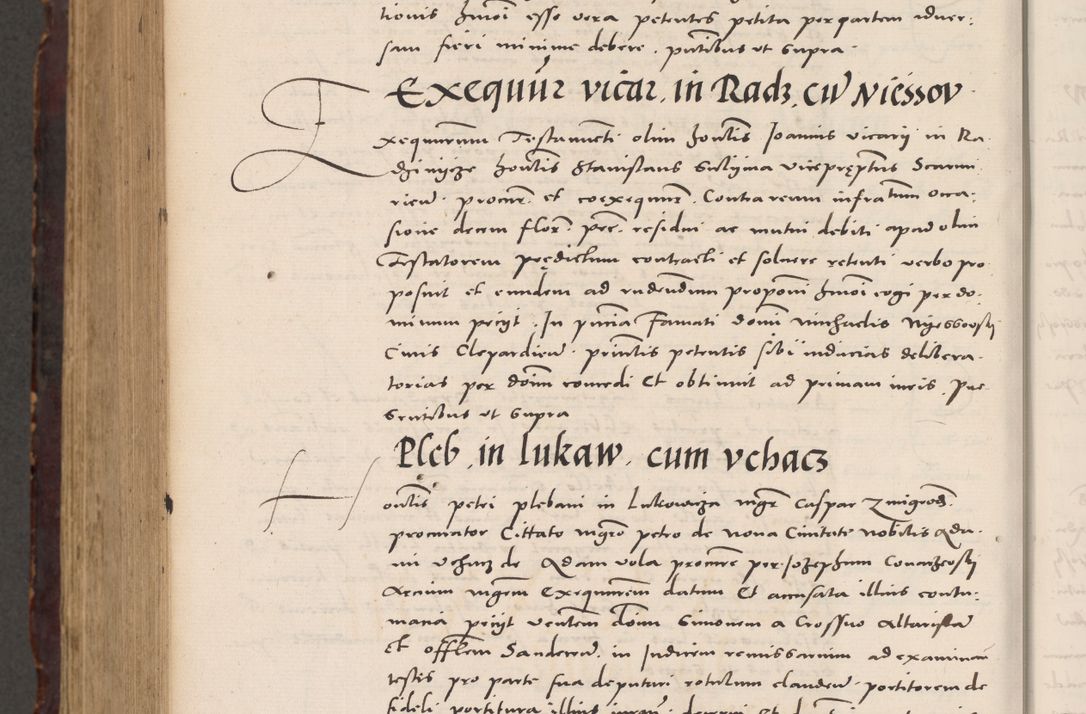Zdjęcie nr 1160 dla obiektu archiwalnego: Acta actorum causarum, sentenciarum tam diffinitivarum quam interloquutoriarum, decretorum, obligationum, quietationum et constitucionum procuratorum coram reverendo domino Bartholomeo Ganthkowski cancellario Gnesnensi, archidiacono et reverendissimi in Christo patris domini Andree Dei gratia episcopi Cracoviensis vicario in spiritualibus generali Cracoviensi ad annum Domini millesimum quingentesimum quingentesimum secundum, cuius indictio decima, pontificatus Julii pape tercii, annus tercius, foeliciter continuantur.