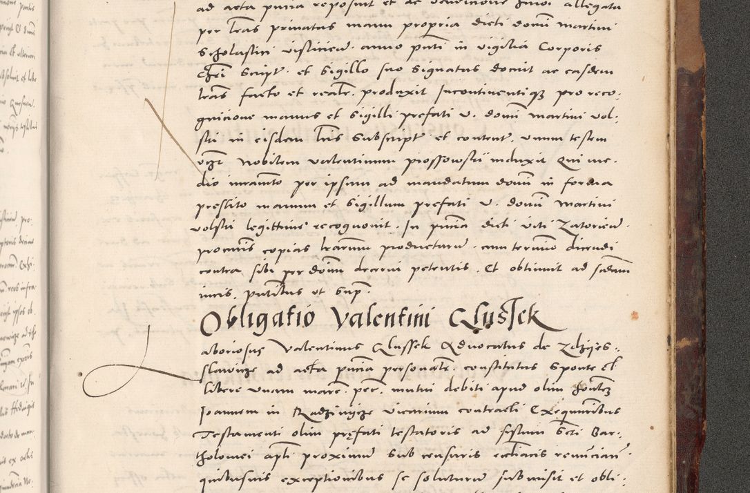 Zdjęcie nr 1163 dla obiektu archiwalnego: Acta actorum causarum, sentenciarum tam diffinitivarum quam interloquutoriarum, decretorum, obligationum, quietationum et constitucionum procuratorum coram reverendo domino Bartholomeo Ganthkowski cancellario Gnesnensi, archidiacono et reverendissimi in Christo patris domini Andree Dei gratia episcopi Cracoviensis vicario in spiritualibus generali Cracoviensi ad annum Domini millesimum quingentesimum quingentesimum secundum, cuius indictio decima, pontificatus Julii pape tercii, annus tercius, foeliciter continuantur.