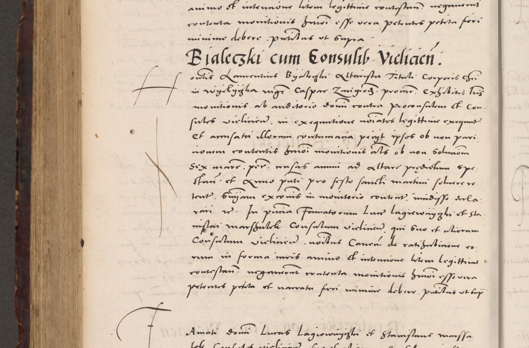 Zdjęcie nr 1158 dla obiektu archiwalnego: Acta actorum causarum, sentenciarum tam diffinitivarum quam interloquutoriarum, decretorum, obligationum, quietationum et constitucionum procuratorum coram reverendo domino Bartholomeo Ganthkowski cancellario Gnesnensi, archidiacono et reverendissimi in Christo patris domini Andree Dei gratia episcopi Cracoviensis vicario in spiritualibus generali Cracoviensi ad annum Domini millesimum quingentesimum quingentesimum secundum, cuius indictio decima, pontificatus Julii pape tercii, annus tercius, foeliciter continuantur.