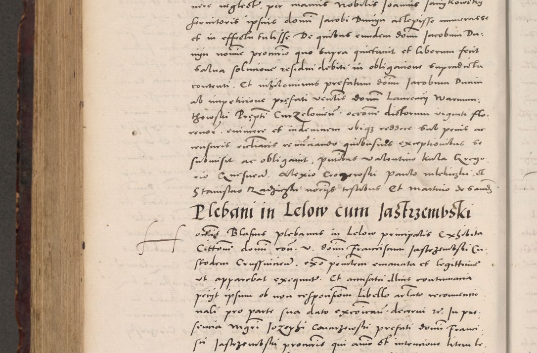 Zdjęcie nr 1156 dla obiektu archiwalnego: Acta actorum causarum, sentenciarum tam diffinitivarum quam interloquutoriarum, decretorum, obligationum, quietationum et constitucionum procuratorum coram reverendo domino Bartholomeo Ganthkowski cancellario Gnesnensi, archidiacono et reverendissimi in Christo patris domini Andree Dei gratia episcopi Cracoviensis vicario in spiritualibus generali Cracoviensi ad annum Domini millesimum quingentesimum quingentesimum secundum, cuius indictio decima, pontificatus Julii pape tercii, annus tercius, foeliciter continuantur.
