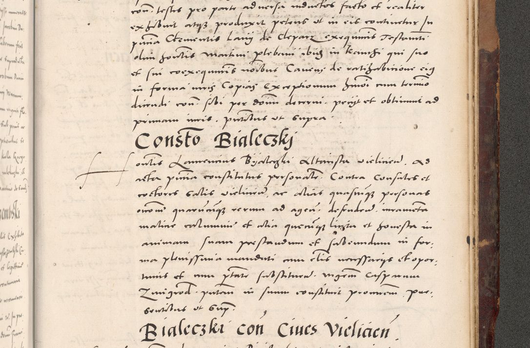 Zdjęcie nr 1157 dla obiektu archiwalnego: Acta actorum causarum, sentenciarum tam diffinitivarum quam interloquutoriarum, decretorum, obligationum, quietationum et constitucionum procuratorum coram reverendo domino Bartholomeo Ganthkowski cancellario Gnesnensi, archidiacono et reverendissimi in Christo patris domini Andree Dei gratia episcopi Cracoviensis vicario in spiritualibus generali Cracoviensi ad annum Domini millesimum quingentesimum quingentesimum secundum, cuius indictio decima, pontificatus Julii pape tercii, annus tercius, foeliciter continuantur.