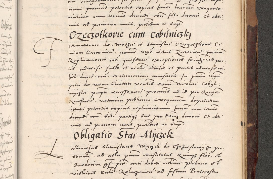 Zdjęcie nr 1151 dla obiektu archiwalnego: Acta actorum causarum, sentenciarum tam diffinitivarum quam interloquutoriarum, decretorum, obligationum, quietationum et constitucionum procuratorum coram reverendo domino Bartholomeo Ganthkowski cancellario Gnesnensi, archidiacono et reverendissimi in Christo patris domini Andree Dei gratia episcopi Cracoviensis vicario in spiritualibus generali Cracoviensi ad annum Domini millesimum quingentesimum quingentesimum secundum, cuius indictio decima, pontificatus Julii pape tercii, annus tercius, foeliciter continuantur.