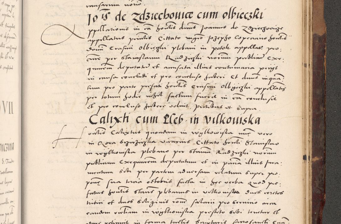 Zdjęcie nr 1139 dla obiektu archiwalnego: Acta actorum causarum, sentenciarum tam diffinitivarum quam interloquutoriarum, decretorum, obligationum, quietationum et constitucionum procuratorum coram reverendo domino Bartholomeo Ganthkowski cancellario Gnesnensi, archidiacono et reverendissimi in Christo patris domini Andree Dei gratia episcopi Cracoviensis vicario in spiritualibus generali Cracoviensi ad annum Domini millesimum quingentesimum quingentesimum secundum, cuius indictio decima, pontificatus Julii pape tercii, annus tercius, foeliciter continuantur.