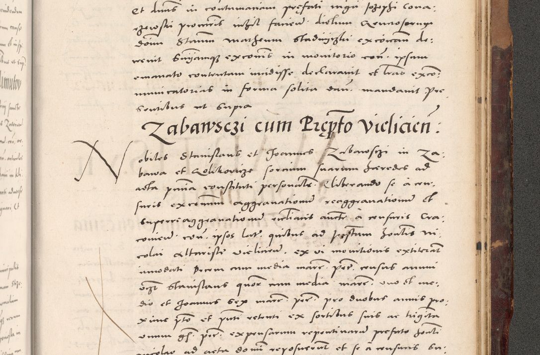Zdjęcie nr 1137 dla obiektu archiwalnego: Acta actorum causarum, sentenciarum tam diffinitivarum quam interloquutoriarum, decretorum, obligationum, quietationum et constitucionum procuratorum coram reverendo domino Bartholomeo Ganthkowski cancellario Gnesnensi, archidiacono et reverendissimi in Christo patris domini Andree Dei gratia episcopi Cracoviensis vicario in spiritualibus generali Cracoviensi ad annum Domini millesimum quingentesimum quingentesimum secundum, cuius indictio decima, pontificatus Julii pape tercii, annus tercius, foeliciter continuantur.