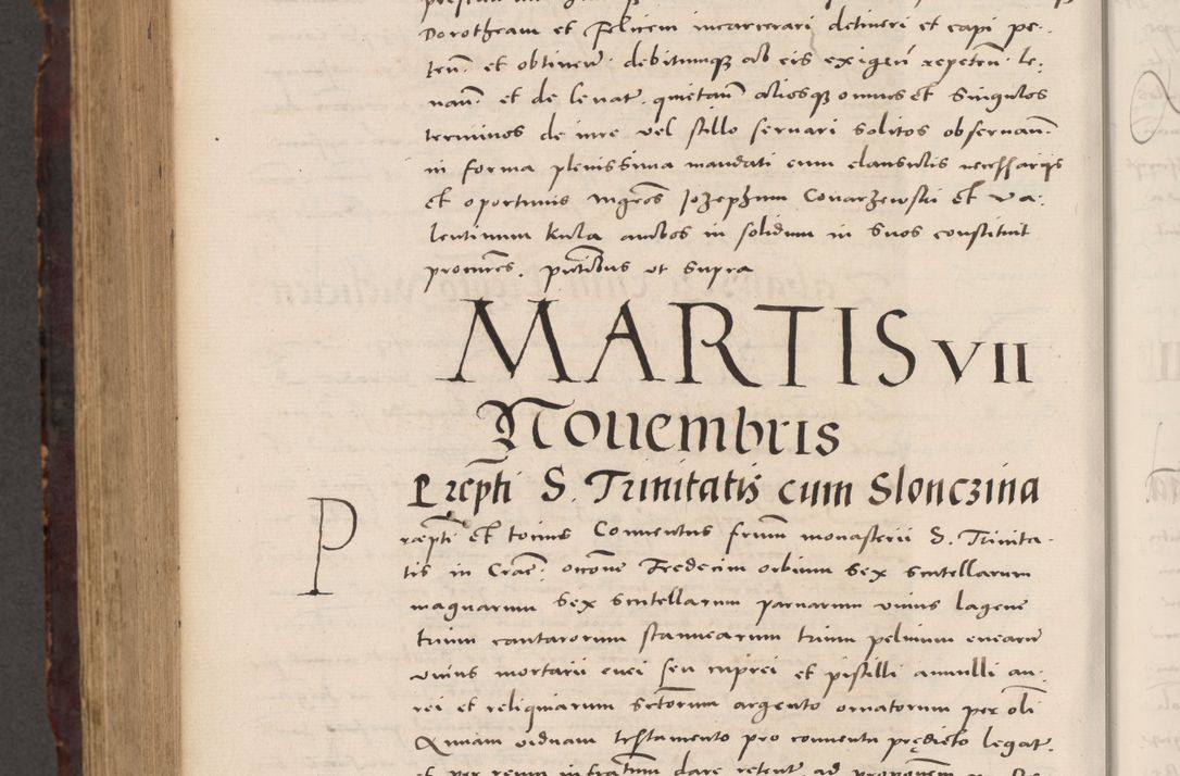 Zdjęcie nr 1138 dla obiektu archiwalnego: Acta actorum causarum, sentenciarum tam diffinitivarum quam interloquutoriarum, decretorum, obligationum, quietationum et constitucionum procuratorum coram reverendo domino Bartholomeo Ganthkowski cancellario Gnesnensi, archidiacono et reverendissimi in Christo patris domini Andree Dei gratia episcopi Cracoviensis vicario in spiritualibus generali Cracoviensi ad annum Domini millesimum quingentesimum quingentesimum secundum, cuius indictio decima, pontificatus Julii pape tercii, annus tercius, foeliciter continuantur.