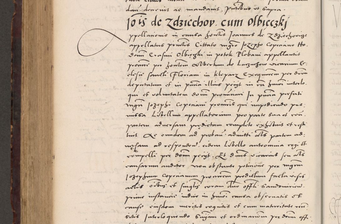 Zdjęcie nr 1144 dla obiektu archiwalnego: Acta actorum causarum, sentenciarum tam diffinitivarum quam interloquutoriarum, decretorum, obligationum, quietationum et constitucionum procuratorum coram reverendo domino Bartholomeo Ganthkowski cancellario Gnesnensi, archidiacono et reverendissimi in Christo patris domini Andree Dei gratia episcopi Cracoviensis vicario in spiritualibus generali Cracoviensi ad annum Domini millesimum quingentesimum quingentesimum secundum, cuius indictio decima, pontificatus Julii pape tercii, annus tercius, foeliciter continuantur.