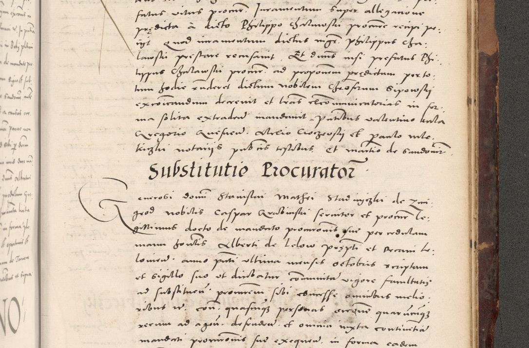 Zdjęcie nr 1131 dla obiektu archiwalnego: Acta actorum causarum, sentenciarum tam diffinitivarum quam interloquutoriarum, decretorum, obligationum, quietationum et constitucionum procuratorum coram reverendo domino Bartholomeo Ganthkowski cancellario Gnesnensi, archidiacono et reverendissimi in Christo patris domini Andree Dei gratia episcopi Cracoviensis vicario in spiritualibus generali Cracoviensi ad annum Domini millesimum quingentesimum quingentesimum secundum, cuius indictio decima, pontificatus Julii pape tercii, annus tercius, foeliciter continuantur.