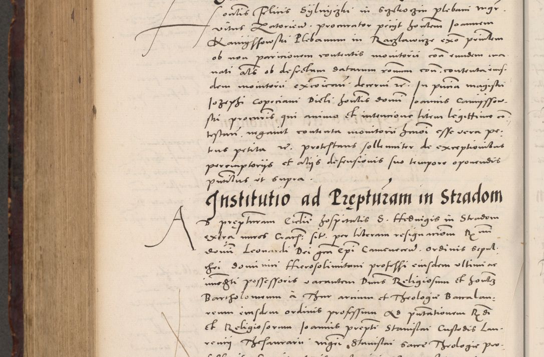 Zdjęcie nr 1128 dla obiektu archiwalnego: Acta actorum causarum, sentenciarum tam diffinitivarum quam interloquutoriarum, decretorum, obligationum, quietationum et constitucionum procuratorum coram reverendo domino Bartholomeo Ganthkowski cancellario Gnesnensi, archidiacono et reverendissimi in Christo patris domini Andree Dei gratia episcopi Cracoviensis vicario in spiritualibus generali Cracoviensi ad annum Domini millesimum quingentesimum quingentesimum secundum, cuius indictio decima, pontificatus Julii pape tercii, annus tercius, foeliciter continuantur.