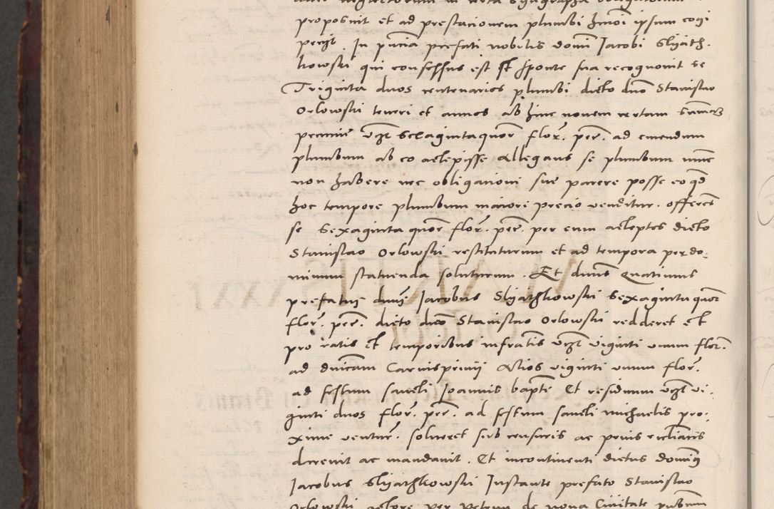 Zdjęcie nr 1126 dla obiektu archiwalnego: Acta actorum causarum, sentenciarum tam diffinitivarum quam interloquutoriarum, decretorum, obligationum, quietationum et constitucionum procuratorum coram reverendo domino Bartholomeo Ganthkowski cancellario Gnesnensi, archidiacono et reverendissimi in Christo patris domini Andree Dei gratia episcopi Cracoviensis vicario in spiritualibus generali Cracoviensi ad annum Domini millesimum quingentesimum quingentesimum secundum, cuius indictio decima, pontificatus Julii pape tercii, annus tercius, foeliciter continuantur.