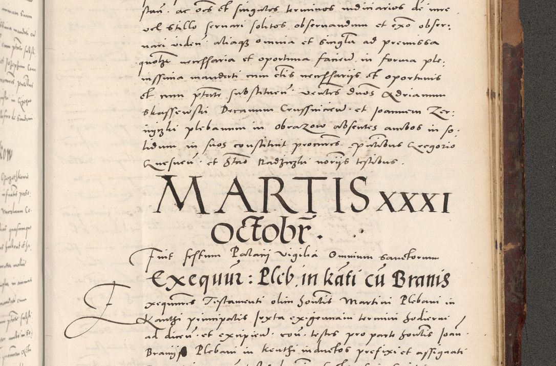 Zdjęcie nr 1125 dla obiektu archiwalnego: Acta actorum causarum, sentenciarum tam diffinitivarum quam interloquutoriarum, decretorum, obligationum, quietationum et constitucionum procuratorum coram reverendo domino Bartholomeo Ganthkowski cancellario Gnesnensi, archidiacono et reverendissimi in Christo patris domini Andree Dei gratia episcopi Cracoviensis vicario in spiritualibus generali Cracoviensi ad annum Domini millesimum quingentesimum quingentesimum secundum, cuius indictio decima, pontificatus Julii pape tercii, annus tercius, foeliciter continuantur.