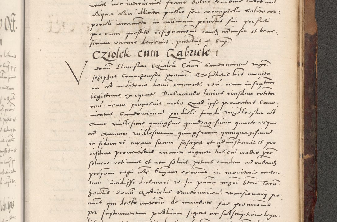 Zdjęcie nr 1119 dla obiektu archiwalnego: Acta actorum causarum, sentenciarum tam diffinitivarum quam interloquutoriarum, decretorum, obligationum, quietationum et constitucionum procuratorum coram reverendo domino Bartholomeo Ganthkowski cancellario Gnesnensi, archidiacono et reverendissimi in Christo patris domini Andree Dei gratia episcopi Cracoviensis vicario in spiritualibus generali Cracoviensi ad annum Domini millesimum quingentesimum quingentesimum secundum, cuius indictio decima, pontificatus Julii pape tercii, annus tercius, foeliciter continuantur.