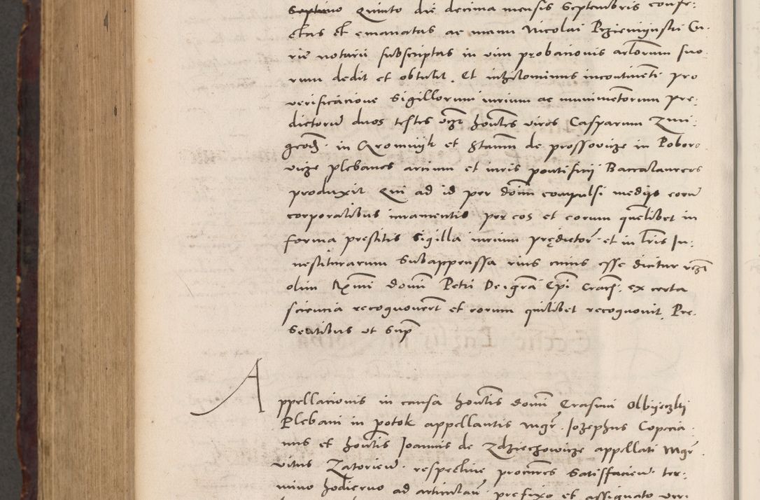 Zdjęcie nr 1116 dla obiektu archiwalnego: Acta actorum causarum, sentenciarum tam diffinitivarum quam interloquutoriarum, decretorum, obligationum, quietationum et constitucionum procuratorum coram reverendo domino Bartholomeo Ganthkowski cancellario Gnesnensi, archidiacono et reverendissimi in Christo patris domini Andree Dei gratia episcopi Cracoviensis vicario in spiritualibus generali Cracoviensi ad annum Domini millesimum quingentesimum quingentesimum secundum, cuius indictio decima, pontificatus Julii pape tercii, annus tercius, foeliciter continuantur.