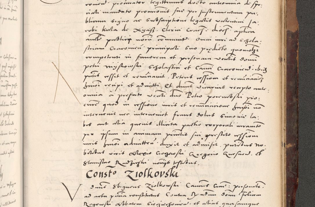 Zdjęcie nr 1123 dla obiektu archiwalnego: Acta actorum causarum, sentenciarum tam diffinitivarum quam interloquutoriarum, decretorum, obligationum, quietationum et constitucionum procuratorum coram reverendo domino Bartholomeo Ganthkowski cancellario Gnesnensi, archidiacono et reverendissimi in Christo patris domini Andree Dei gratia episcopi Cracoviensis vicario in spiritualibus generali Cracoviensi ad annum Domini millesimum quingentesimum quingentesimum secundum, cuius indictio decima, pontificatus Julii pape tercii, annus tercius, foeliciter continuantur.