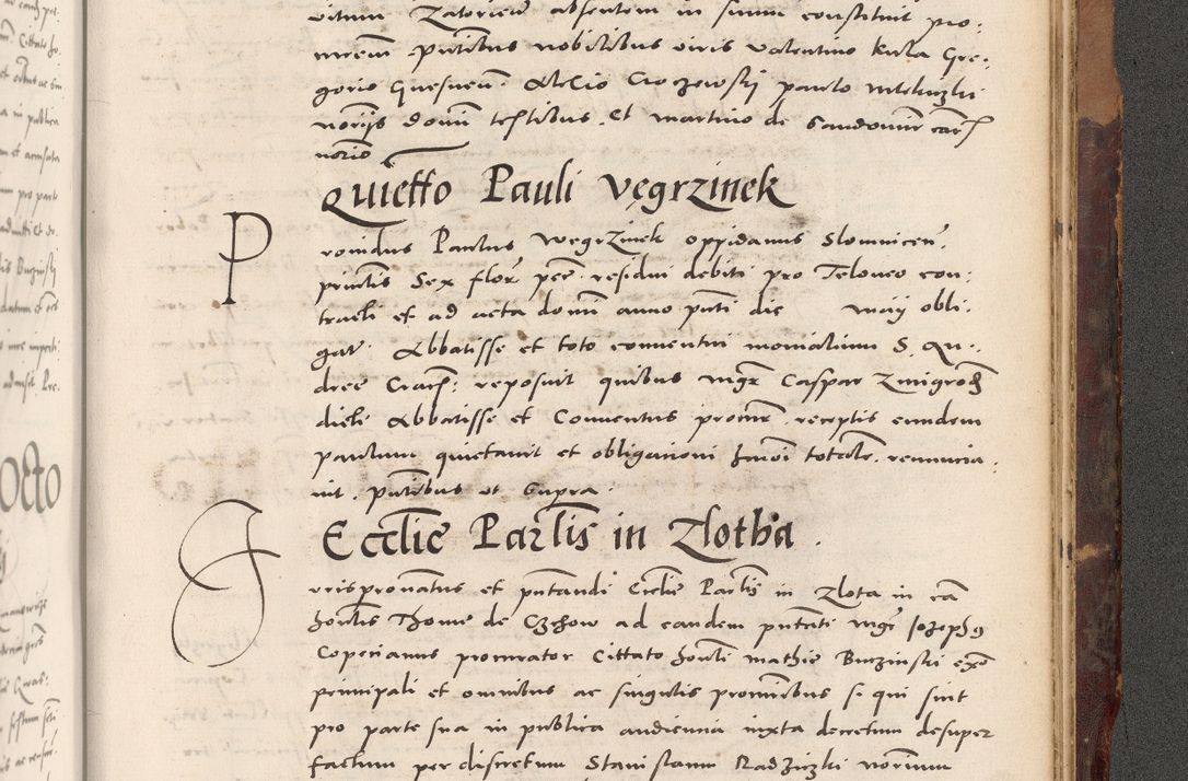 Zdjęcie nr 1115 dla obiektu archiwalnego: Acta actorum causarum, sentenciarum tam diffinitivarum quam interloquutoriarum, decretorum, obligationum, quietationum et constitucionum procuratorum coram reverendo domino Bartholomeo Ganthkowski cancellario Gnesnensi, archidiacono et reverendissimi in Christo patris domini Andree Dei gratia episcopi Cracoviensis vicario in spiritualibus generali Cracoviensi ad annum Domini millesimum quingentesimum quingentesimum secundum, cuius indictio decima, pontificatus Julii pape tercii, annus tercius, foeliciter continuantur.