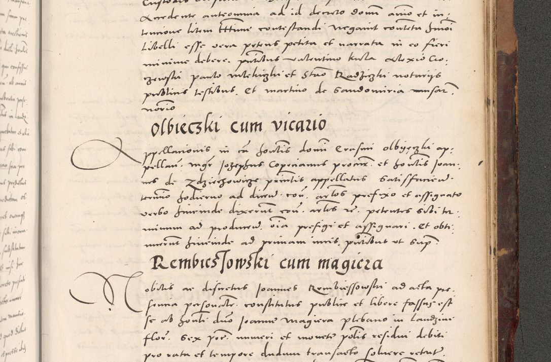Zdjęcie nr 1121 dla obiektu archiwalnego: Acta actorum causarum, sentenciarum tam diffinitivarum quam interloquutoriarum, decretorum, obligationum, quietationum et constitucionum procuratorum coram reverendo domino Bartholomeo Ganthkowski cancellario Gnesnensi, archidiacono et reverendissimi in Christo patris domini Andree Dei gratia episcopi Cracoviensis vicario in spiritualibus generali Cracoviensi ad annum Domini millesimum quingentesimum quingentesimum secundum, cuius indictio decima, pontificatus Julii pape tercii, annus tercius, foeliciter continuantur.