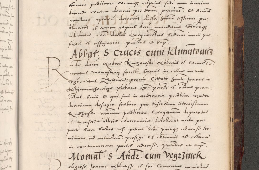 Zdjęcie nr 1117 dla obiektu archiwalnego: Acta actorum causarum, sentenciarum tam diffinitivarum quam interloquutoriarum, decretorum, obligationum, quietationum et constitucionum procuratorum coram reverendo domino Bartholomeo Ganthkowski cancellario Gnesnensi, archidiacono et reverendissimi in Christo patris domini Andree Dei gratia episcopi Cracoviensis vicario in spiritualibus generali Cracoviensi ad annum Domini millesimum quingentesimum quingentesimum secundum, cuius indictio decima, pontificatus Julii pape tercii, annus tercius, foeliciter continuantur.
