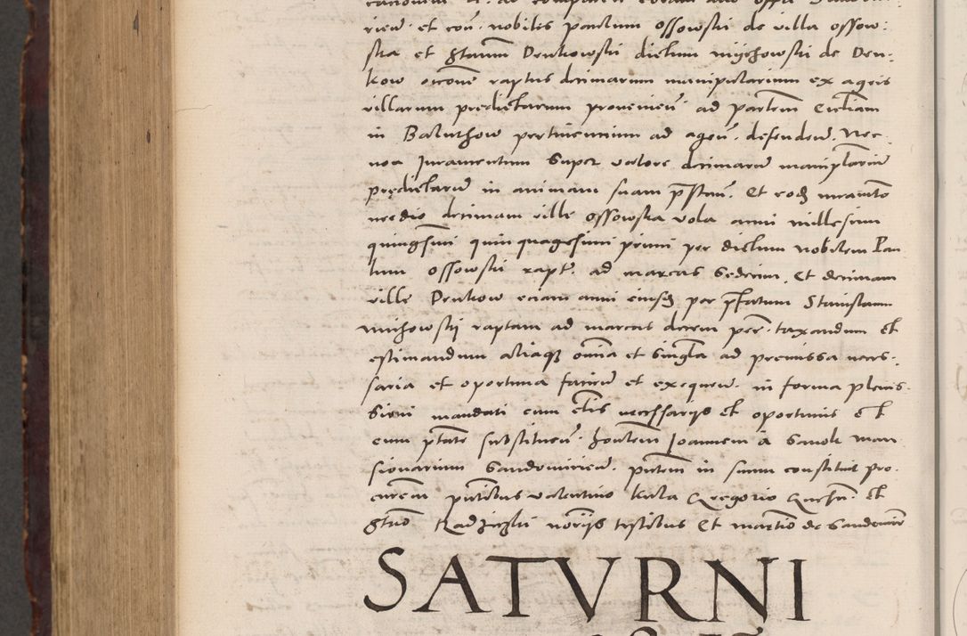 Zdjęcie nr 1112 dla obiektu archiwalnego: Acta actorum causarum, sentenciarum tam diffinitivarum quam interloquutoriarum, decretorum, obligationum, quietationum et constitucionum procuratorum coram reverendo domino Bartholomeo Ganthkowski cancellario Gnesnensi, archidiacono et reverendissimi in Christo patris domini Andree Dei gratia episcopi Cracoviensis vicario in spiritualibus generali Cracoviensi ad annum Domini millesimum quingentesimum quingentesimum secundum, cuius indictio decima, pontificatus Julii pape tercii, annus tercius, foeliciter continuantur.