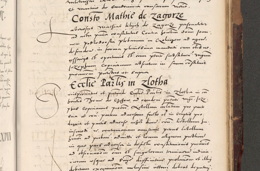 Zdjęcie nr 1103 dla obiektu archiwalnego: Acta actorum causarum, sentenciarum tam diffinitivarum quam interloquutoriarum, decretorum, obligationum, quietationum et constitucionum procuratorum coram reverendo domino Bartholomeo Ganthkowski cancellario Gnesnensi, archidiacono et reverendissimi in Christo patris domini Andree Dei gratia episcopi Cracoviensis vicario in spiritualibus generali Cracoviensi ad annum Domini millesimum quingentesimum quingentesimum secundum, cuius indictio decima, pontificatus Julii pape tercii, annus tercius, foeliciter continuantur.