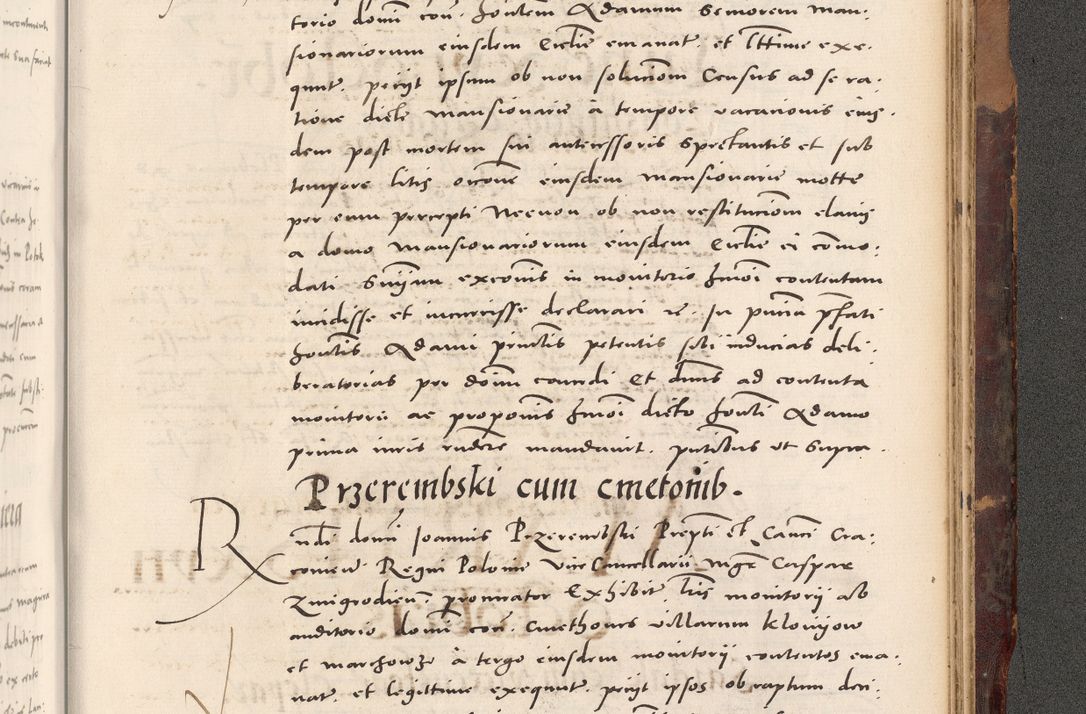 Zdjęcie nr 1101 dla obiektu archiwalnego: Acta actorum causarum, sentenciarum tam diffinitivarum quam interloquutoriarum, decretorum, obligationum, quietationum et constitucionum procuratorum coram reverendo domino Bartholomeo Ganthkowski cancellario Gnesnensi, archidiacono et reverendissimi in Christo patris domini Andree Dei gratia episcopi Cracoviensis vicario in spiritualibus generali Cracoviensi ad annum Domini millesimum quingentesimum quingentesimum secundum, cuius indictio decima, pontificatus Julii pape tercii, annus tercius, foeliciter continuantur.