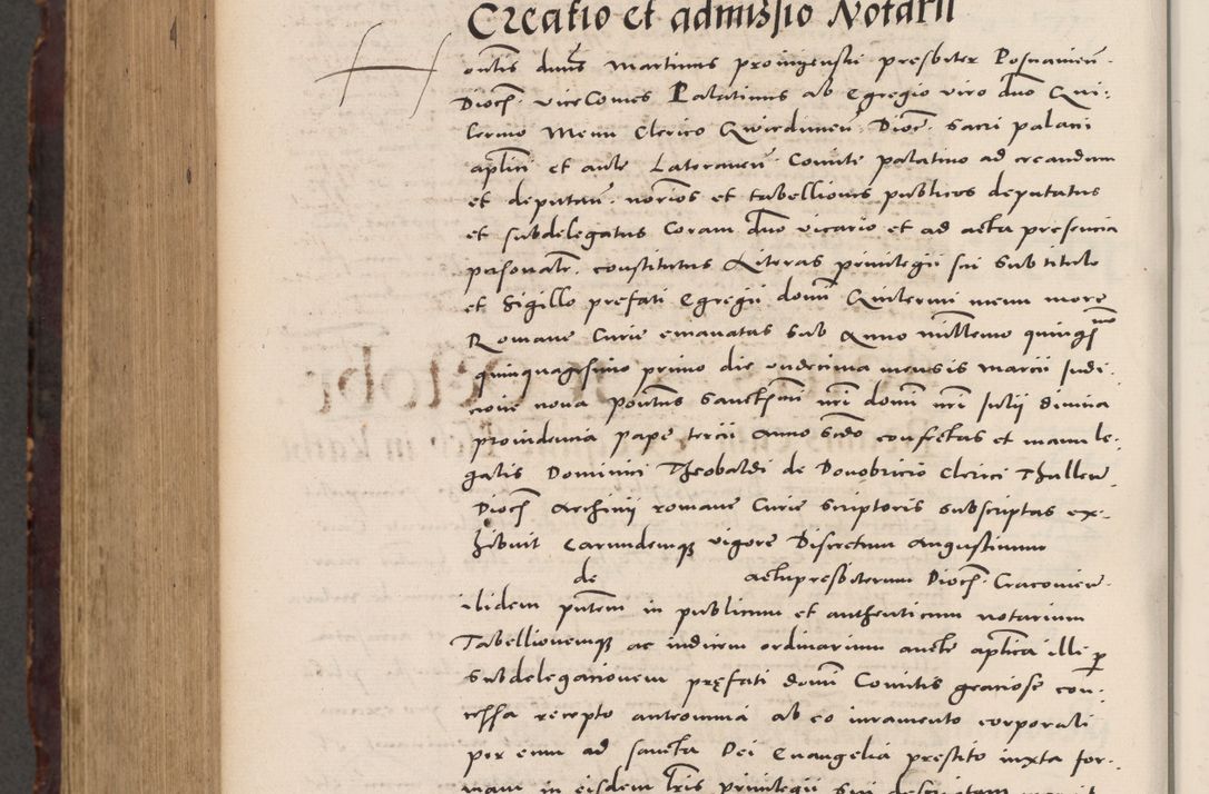 Zdjęcie nr 1094 dla obiektu archiwalnego: Acta actorum causarum, sentenciarum tam diffinitivarum quam interloquutoriarum, decretorum, obligationum, quietationum et constitucionum procuratorum coram reverendo domino Bartholomeo Ganthkowski cancellario Gnesnensi, archidiacono et reverendissimi in Christo patris domini Andree Dei gratia episcopi Cracoviensis vicario in spiritualibus generali Cracoviensi ad annum Domini millesimum quingentesimum quingentesimum secundum, cuius indictio decima, pontificatus Julii pape tercii, annus tercius, foeliciter continuantur.