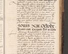 Zdjęcie nr 1093 dla obiektu archiwalnego: Acta actorum causarum, sentenciarum tam diffinitivarum quam interloquutoriarum, decretorum, obligationum, quietationum et constitucionum procuratorum coram reverendo domino Bartholomeo Ganthkowski cancellario Gnesnensi, archidiacono et reverendissimi in Christo patris domini Andree Dei gratia episcopi Cracoviensis vicario in spiritualibus generali Cracoviensi ad annum Domini millesimum quingentesimum quingentesimum secundum, cuius indictio decima, pontificatus Julii pape tercii, annus tercius, foeliciter continuantur.