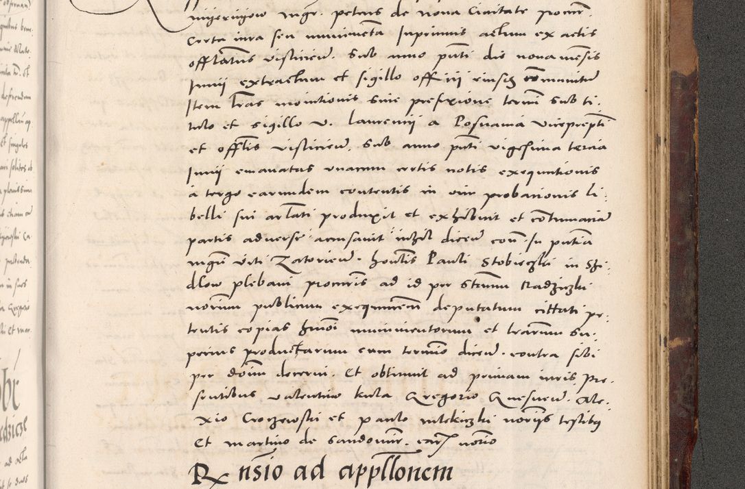 Zdjęcie nr 1089 dla obiektu archiwalnego: Acta actorum causarum, sentenciarum tam diffinitivarum quam interloquutoriarum, decretorum, obligationum, quietationum et constitucionum procuratorum coram reverendo domino Bartholomeo Ganthkowski cancellario Gnesnensi, archidiacono et reverendissimi in Christo patris domini Andree Dei gratia episcopi Cracoviensis vicario in spiritualibus generali Cracoviensi ad annum Domini millesimum quingentesimum quingentesimum secundum, cuius indictio decima, pontificatus Julii pape tercii, annus tercius, foeliciter continuantur.