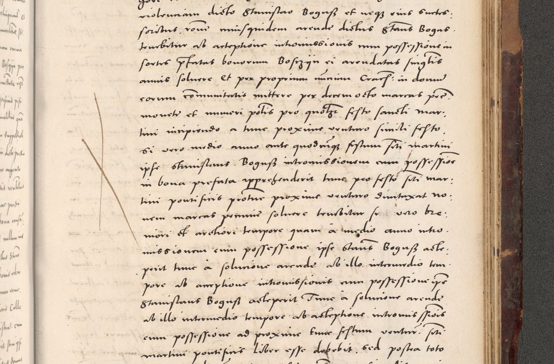 Zdjęcie nr 1083 dla obiektu archiwalnego: Acta actorum causarum, sentenciarum tam diffinitivarum quam interloquutoriarum, decretorum, obligationum, quietationum et constitucionum procuratorum coram reverendo domino Bartholomeo Ganthkowski cancellario Gnesnensi, archidiacono et reverendissimi in Christo patris domini Andree Dei gratia episcopi Cracoviensis vicario in spiritualibus generali Cracoviensi ad annum Domini millesimum quingentesimum quingentesimum secundum, cuius indictio decima, pontificatus Julii pape tercii, annus tercius, foeliciter continuantur.